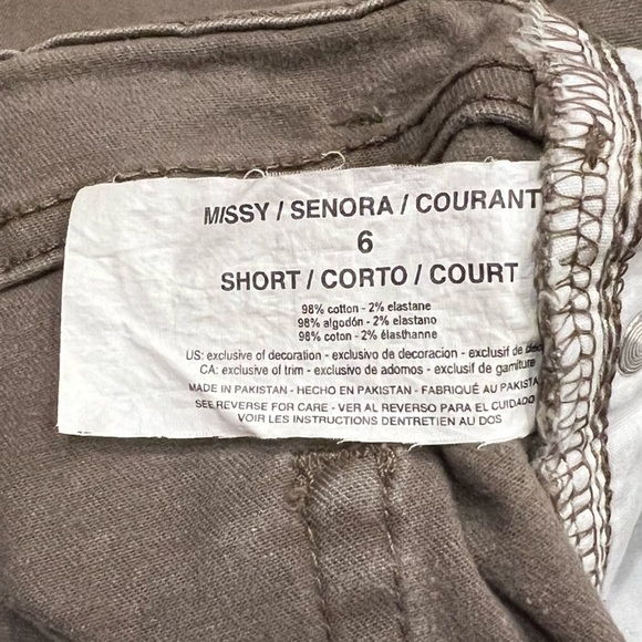 Bandolino Brown Mandie Straight Leg Jeans Size 6 Short Women’s - Picture 4 of 5